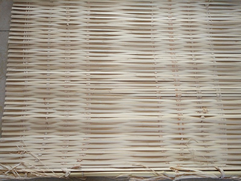 Wear Resistant Bamboo Schach Mat , Bamboo Window Blinds Outdoor High Strength