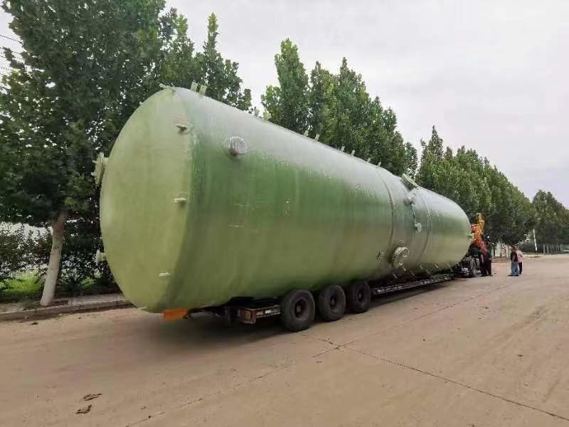 Vertical Round FRP Storage Tank For Food Brewing Chemical Resistance
