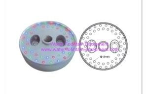 Buy cheap 80W LED Atomizer Waterproof Underwater Fountain Lights Ring Light Making Mist product