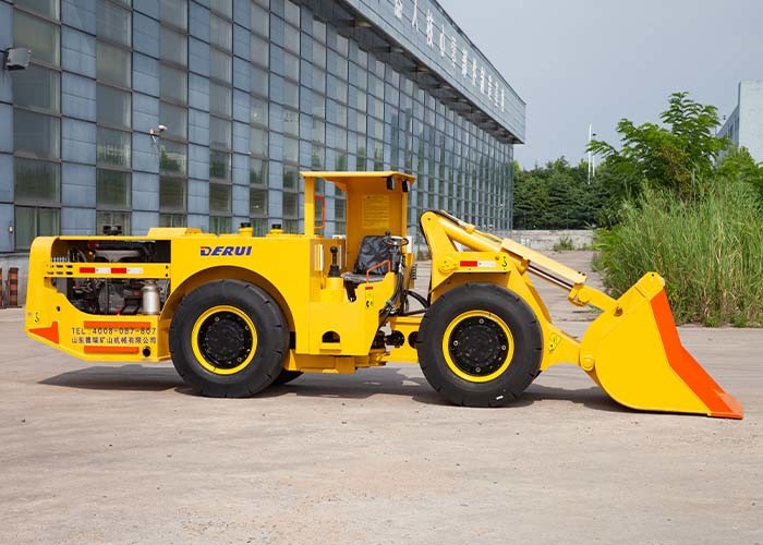 Small Underground Mining Loader Flexible 1 Cube DERUI DRWJ -1 Customized