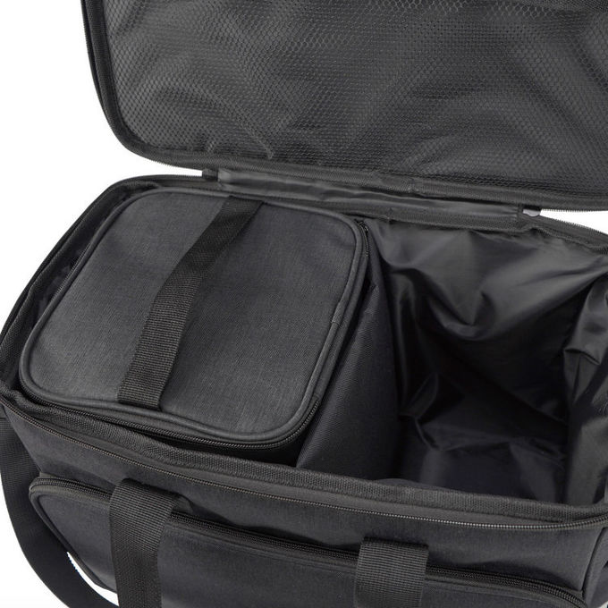 Waterproof 30cm Travel Dog Food Bag Cationic Polyester