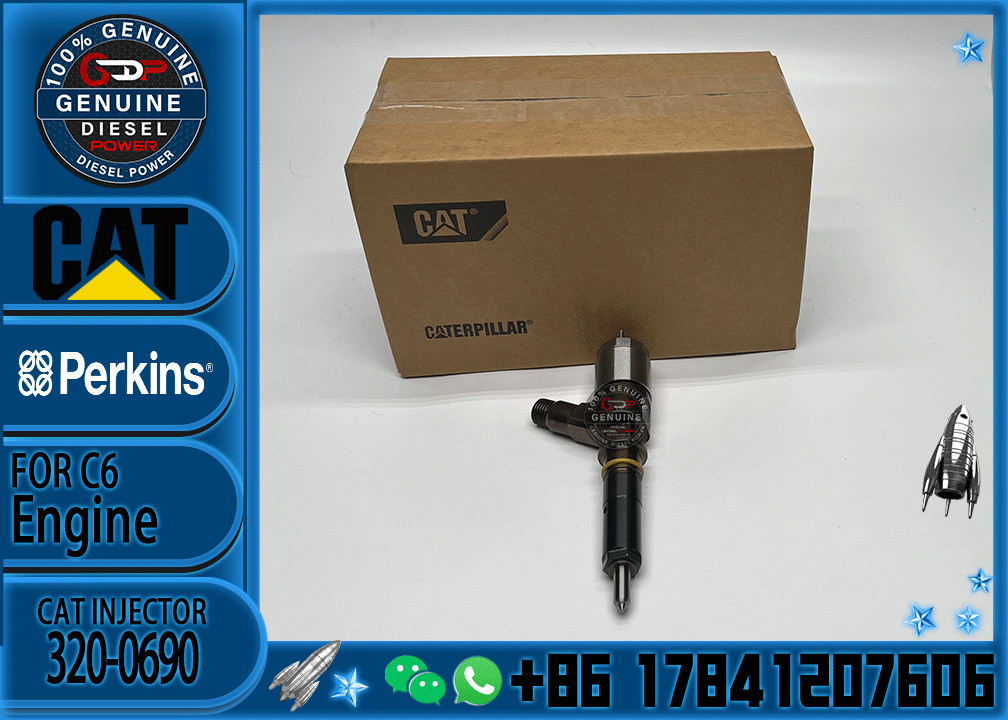 For Caterpillar Excavator CAT C4.2 C4.4 C6.6 C6.4 Engine Fuel Injector 320-0690 320-0677 321-3600 320-0680 326-4756 326-