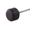 Buy cheap Ez Curl Fixed Urethane Dumbbells 10kg Black Rubber Dumbbells Straight from wholesalers