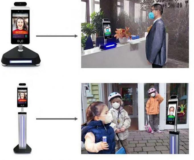 Tablet Type Face Recognition Turnstile Qr Code Scanner Plug And Play Android 3