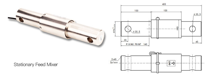 Weigh Bar High Accuracy Weighing Solutions Was Developed For The Customer's Grain Cart