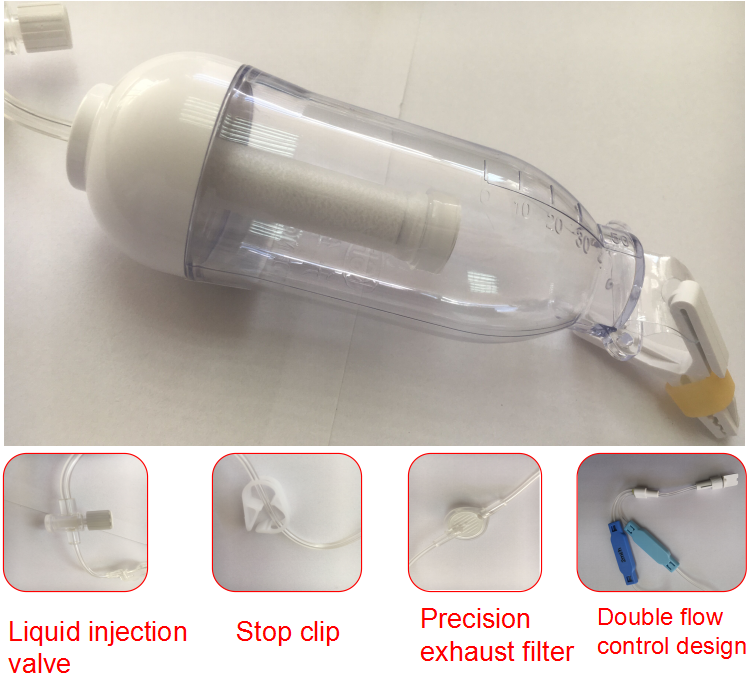 Portable Disposable Infusion Pump 50ml / 100ml Continuous For Pain Easing