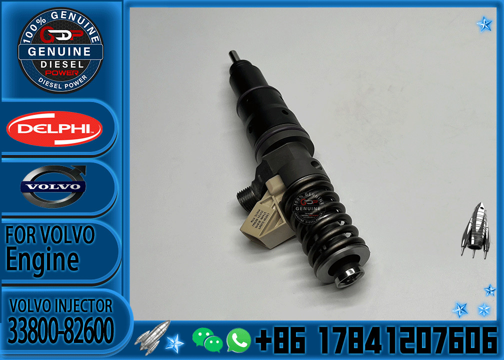 Fuel Injector Assembly 33800-82600 22459521 22282198 BEBE1R13101 1112005-E9300 BEBE1R10002 For VOL Engine