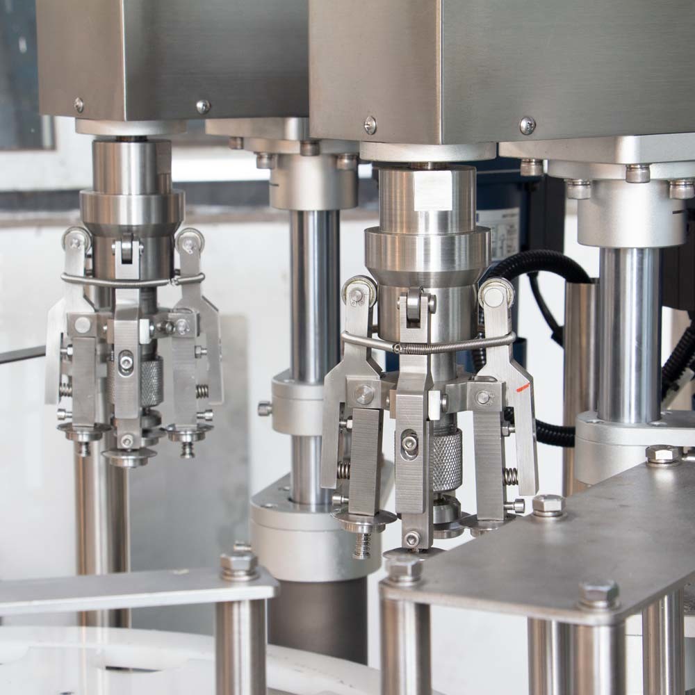 ROPP Aluminum Cap Liquor Glass Wine Bottle Pilfer Proof Caps Automatic Linear Screw Capping Machine
