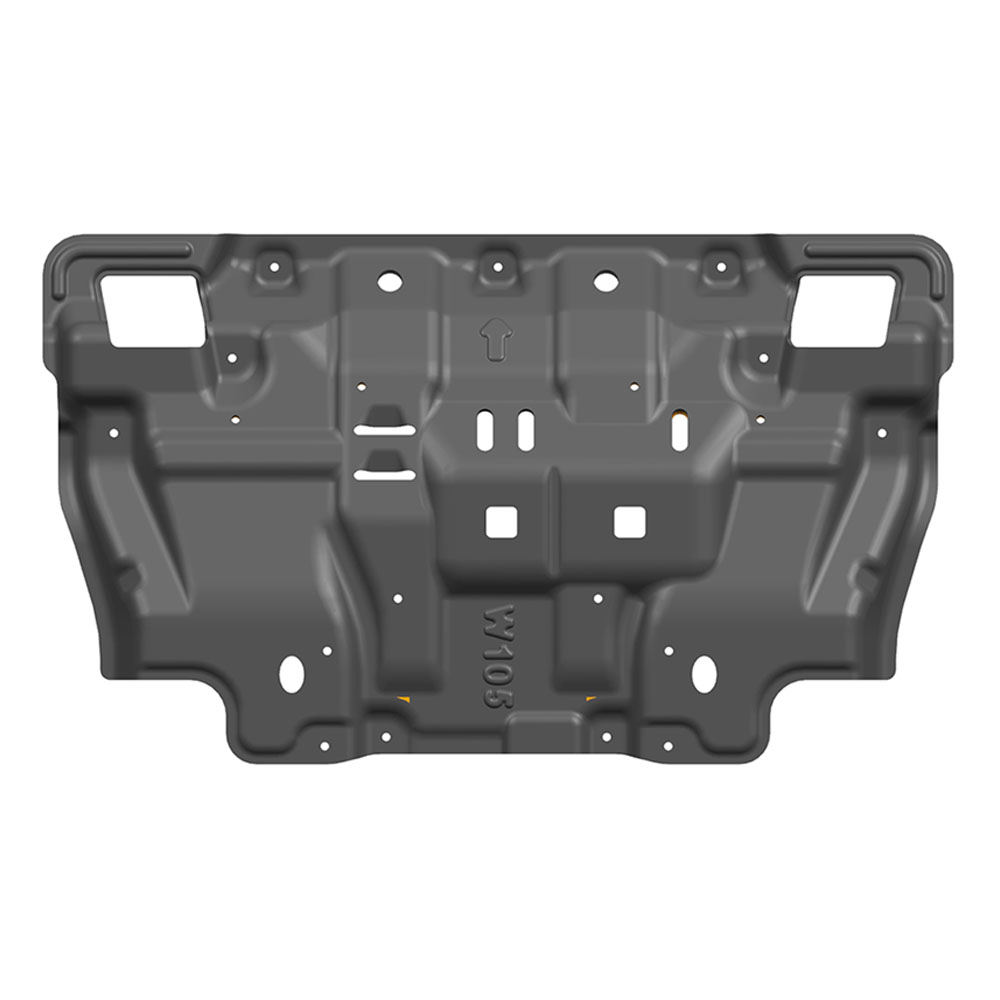 Protective Armor Fuel Tank Skid Plate for ISUZU MU-X DMAX Matching Original Size