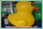 Inflatable Animal Balloons Events Height 4M Inflatable Yellow Duck Customized