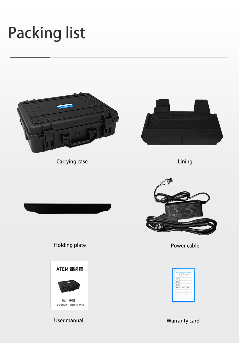 ATEM SDI Series Switchers Protective Carrying Case with Built-in 15.6 Inch Monitor