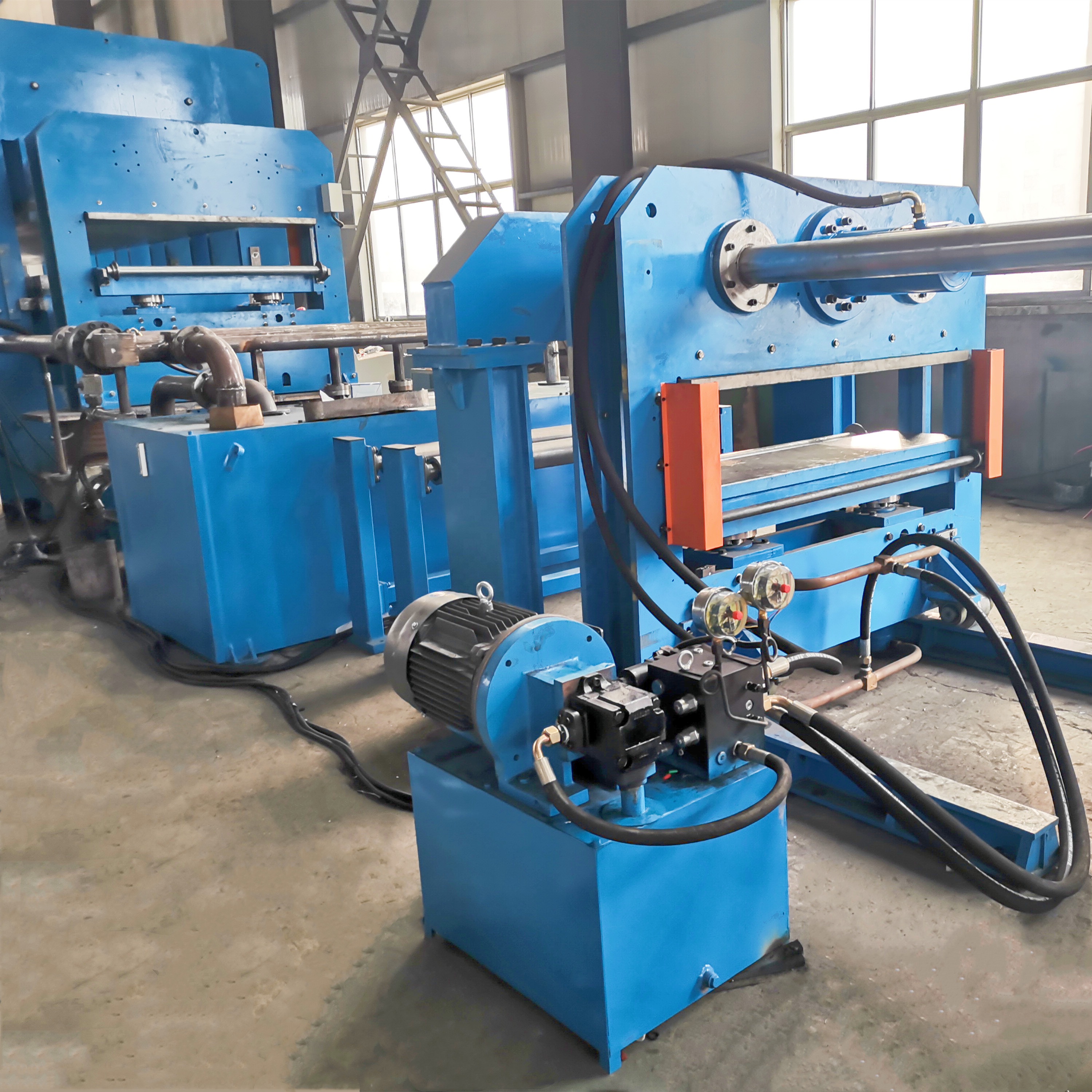 Powerful 380V Rubber Belt Hydraulic Press for Vulcanizing Rubber Products