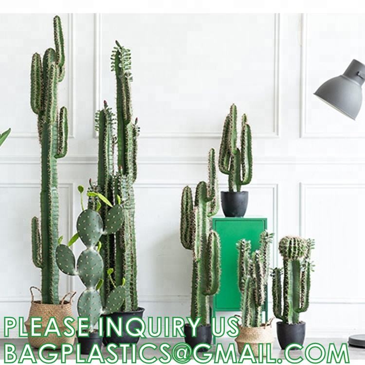 Artificial Succulent Plants - Realistic Artificial Flowering Cactus, Fake Succulent Plant Decor for Home Office