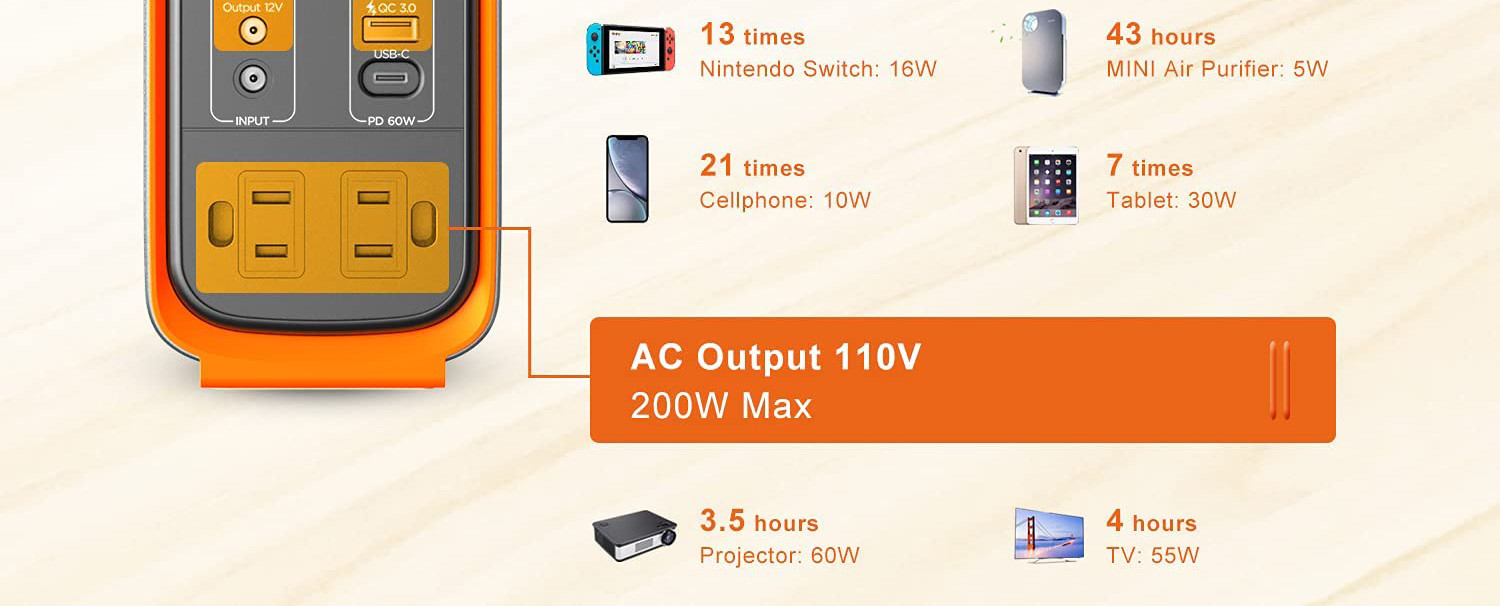 OEM ODM LiFePO4 lithium battery 2000 Times 240Wh lifepo4 Portable Power Station Supply lithium battery packs