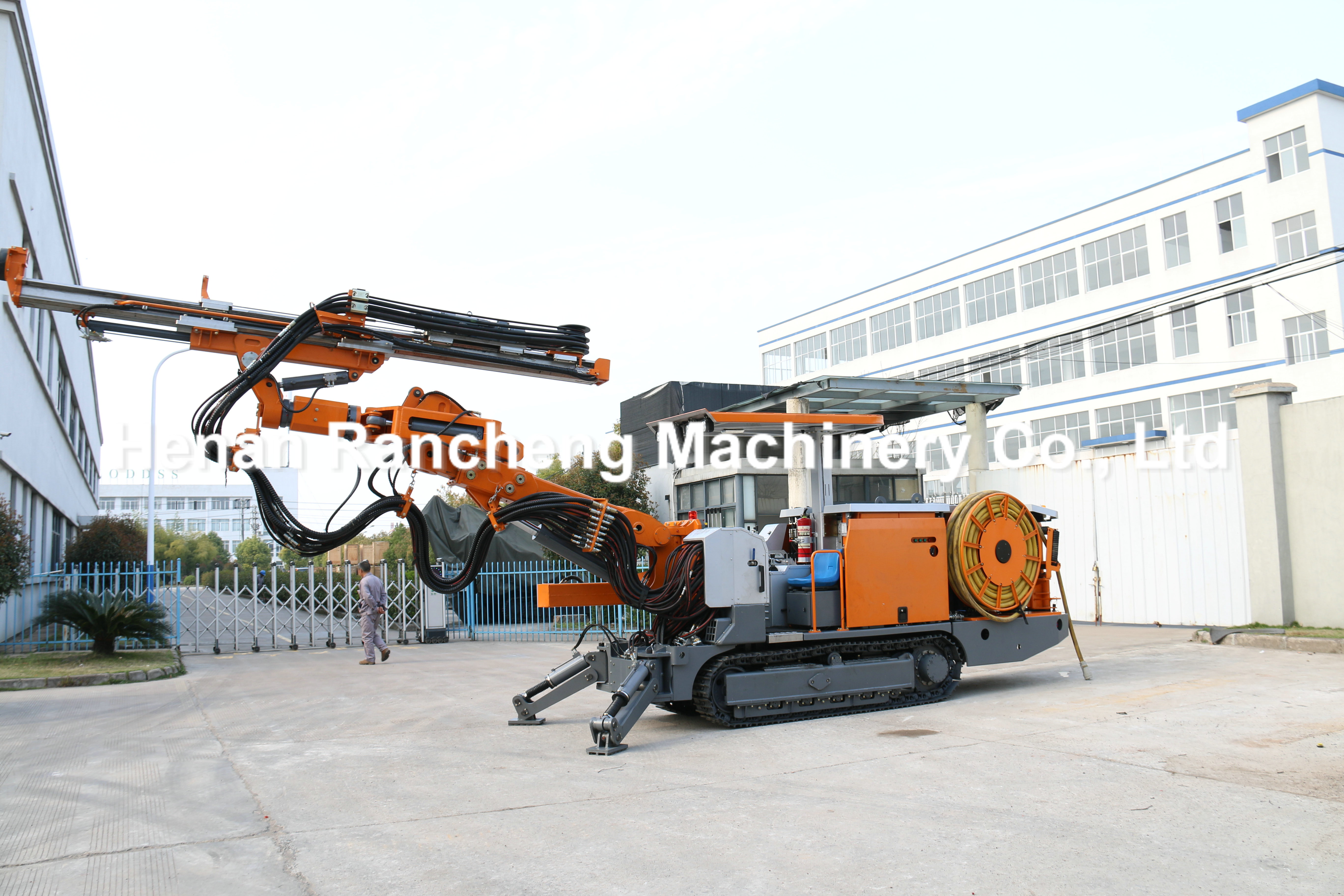 3440mm Underground Drilling Rig Equipment With Electric Motor Diesel Engine
