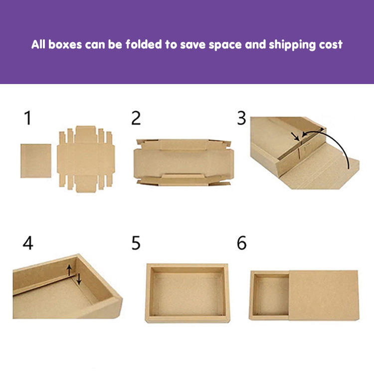 Lipstick Gift Drawer Cardboad Cosmetic Box Packaging For Valentines Day