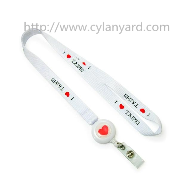 retractable reel badge lanyards