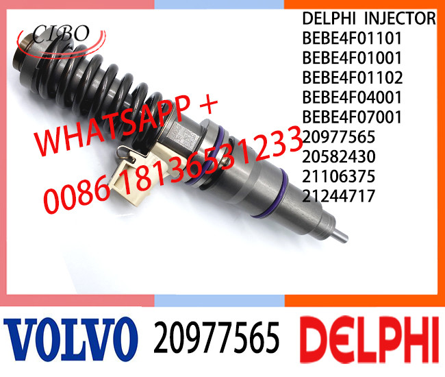 Fuel engine Diesel Injector BEBE4F07001 20977565 20582430 21106375 21106375 21244717 BEBE4F1101 E3.3 for VOL MD13 US07