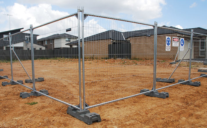 3mm 2m Temporary Fence Panels Galvanized For Construction