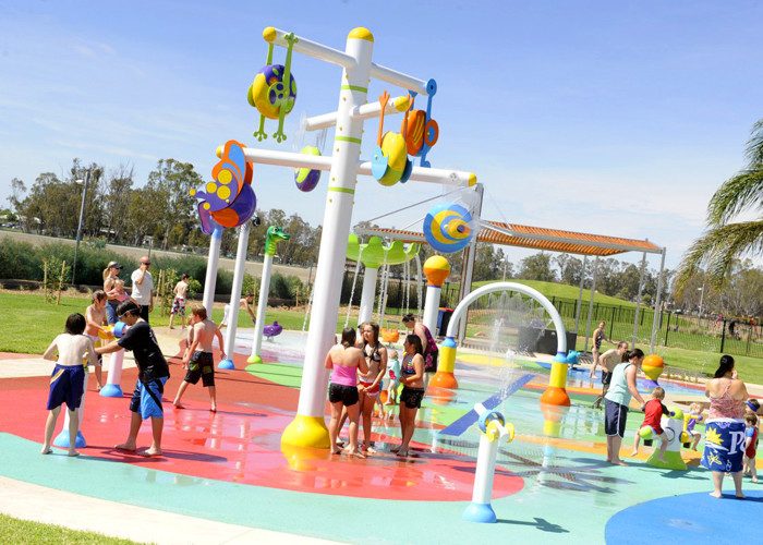 Excellent Design Spray Water Park 1020X1015X645CM Area Easy Maintenance