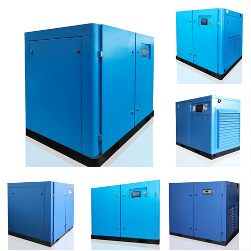 10bar 13bar Rotary Large Industrial Air Compressor Variable Frequency