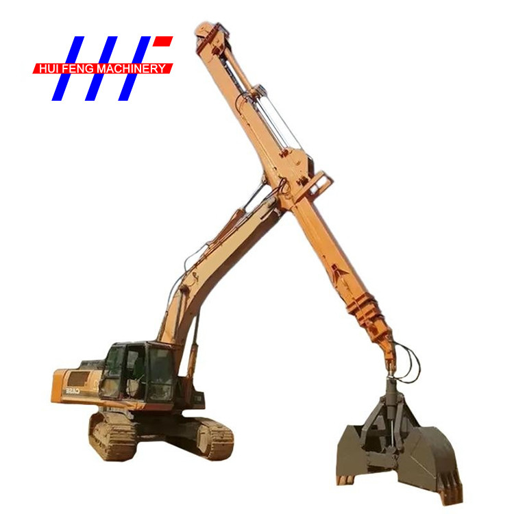 CAT336 Excavator Telescopic Boom 20M Clamshell Arm Boom Bucket