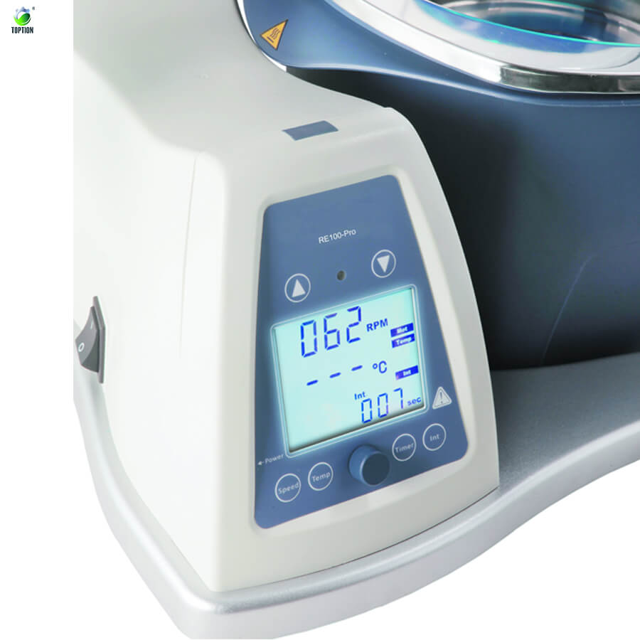 rotary evaporator glass lcd display
