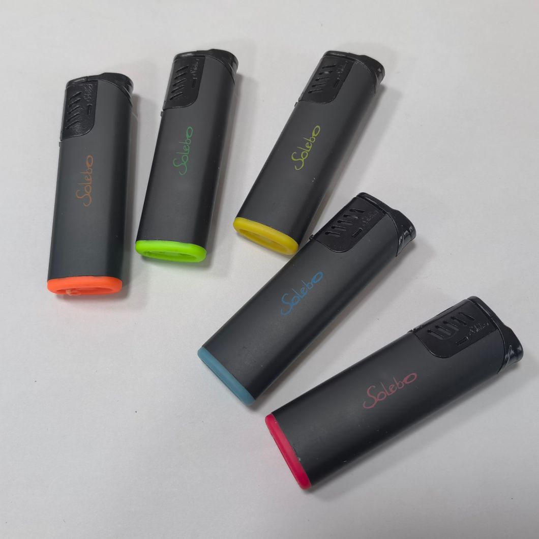Factory Superior Quality Hot Sale in Europe Market Gas Windproof Novelty Lighters with Torch Flame