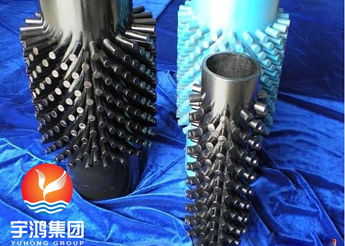 ASTM A335 P11 Finned Tube Carbon Steel Tube With Studded Fin High-Temperature Heat Exchanger