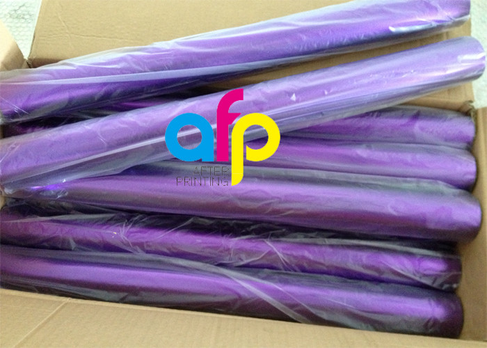 640mm * 120m Colorful Stamping Foils , Gold Stamping Foil For Soft / Hard Plastic