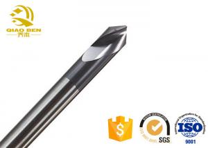 China High Precision Chamfer End Mill Cutter 45 Degree Chamfer End Mill 50-10 Mm Overall Length on sale