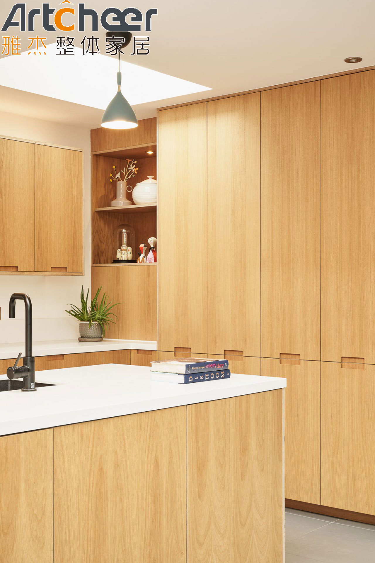 Modular Vietnam PET Surface Finish Customized Kitchen Cabinet MDF Material for European Simplicity