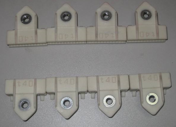 Auto Parts Mould PBT 30 Percent Glass Filled With Metal Screw Insert Mould