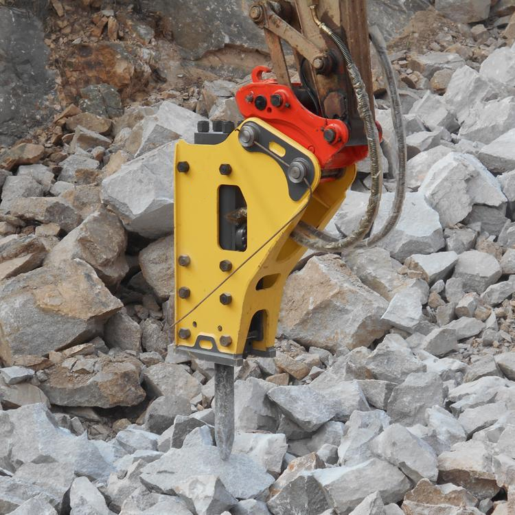 Wholesale Diameter68 100 140 185mm Excavator High Frequency Concrete Vibration Stone Hydraulic Breaker Machine Jack Hamm