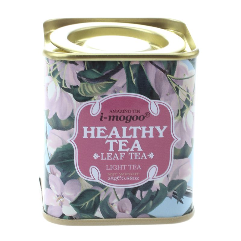Dustproof Tea Packaging Rectangle Tin Box With Lid Anticorrosive Thickened