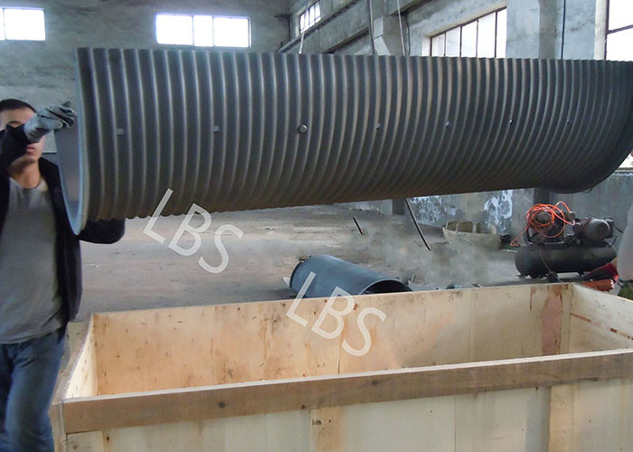 Split LBS Sleeves Wire Rope Winch Drum with LBS Grooving