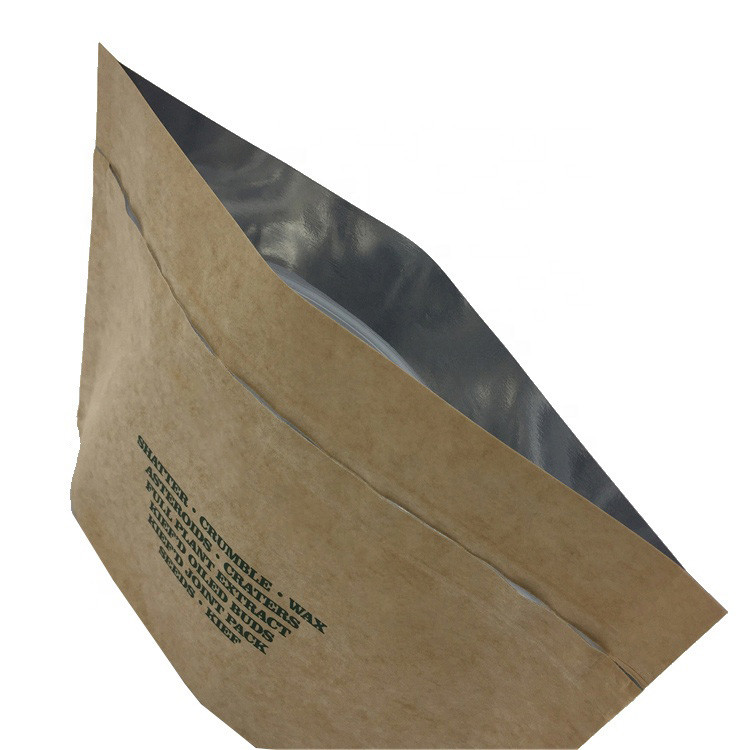 Standing Mylar Child Proof Pouch , 9x12 Inch Child Resistant Exit Bag