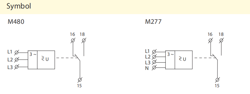 DV5-09 Phase Loss Sensor Relay Asymmetry Control Relay