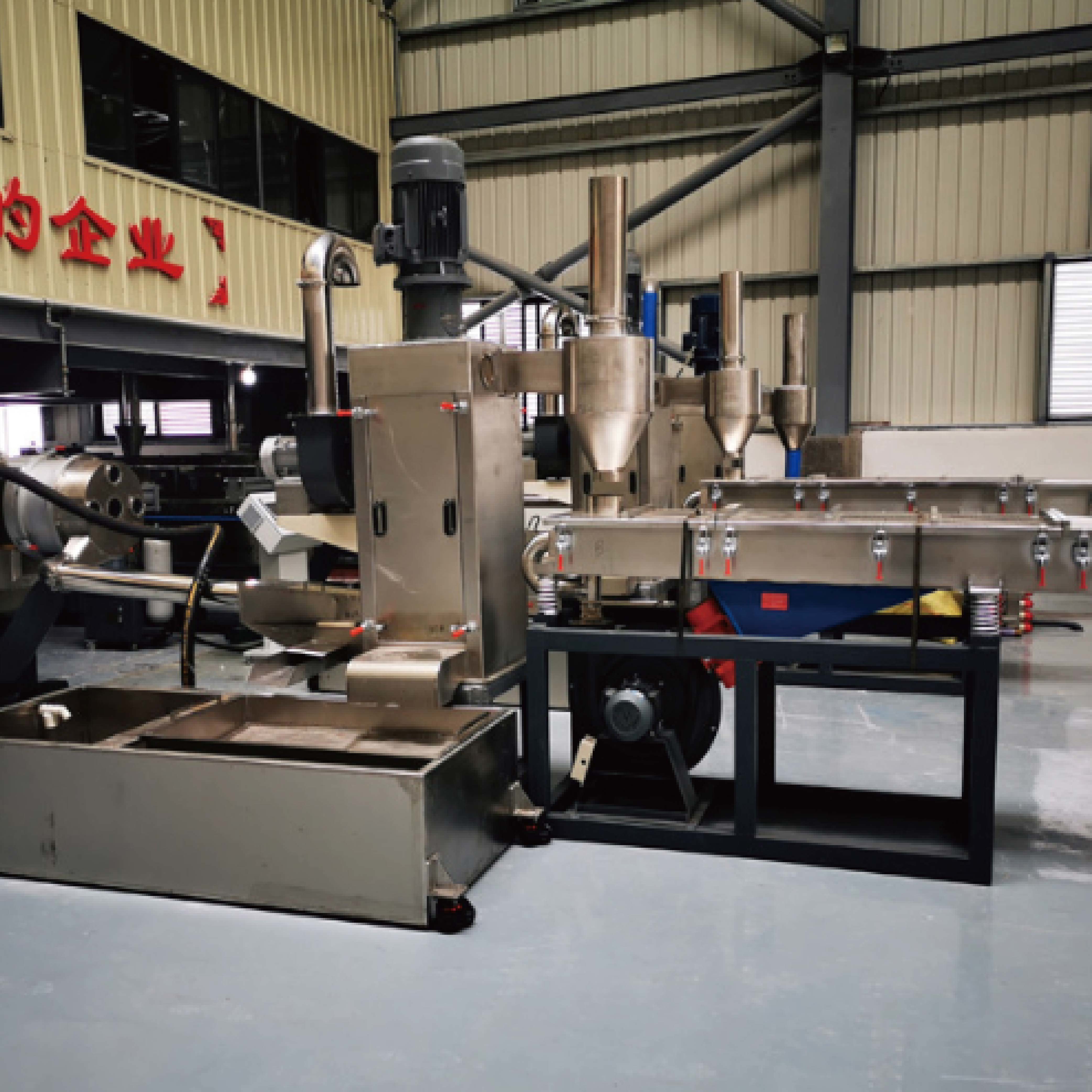 Plastic Underwater Pelletizing Systems High Output For PP Granulation Elastomers