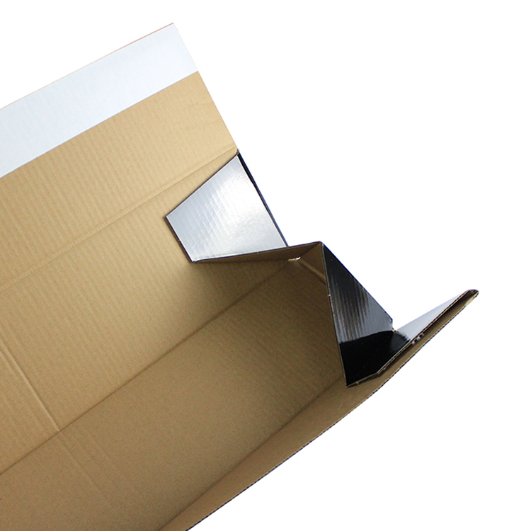 Appliances Self Erecting Boxes , AB Flute White Custom Cmyk Boxes