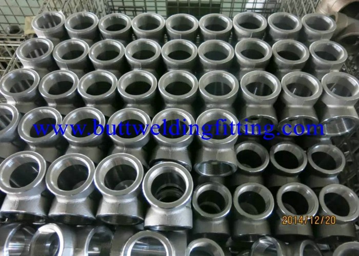 Steel Forged Fittings A403 Grade WP316,316L,316H ,Elbow , Tee , Reducer ,SW, 3000LB,6000LB ANSI B16.11