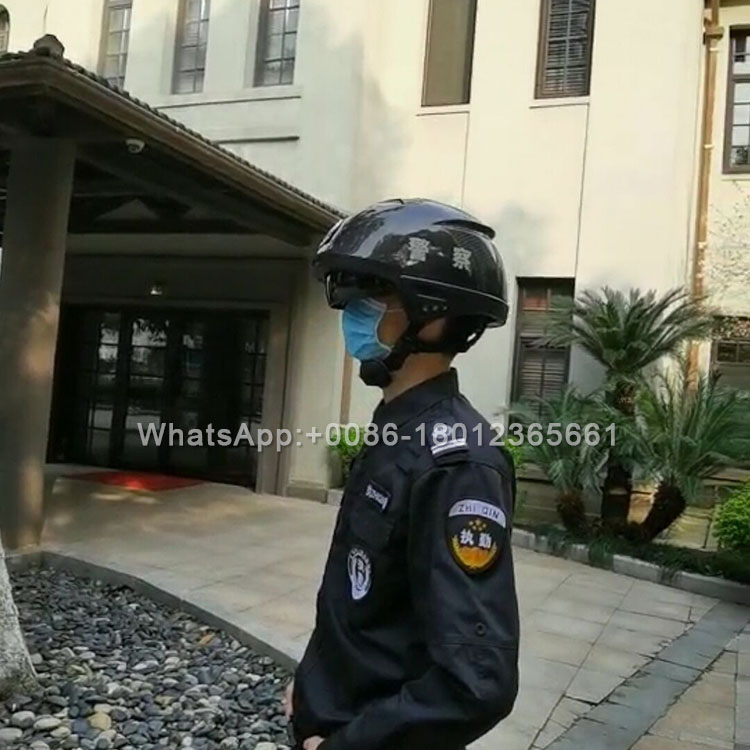 Virtual Real Integrated Intelligent Interactive Helmet