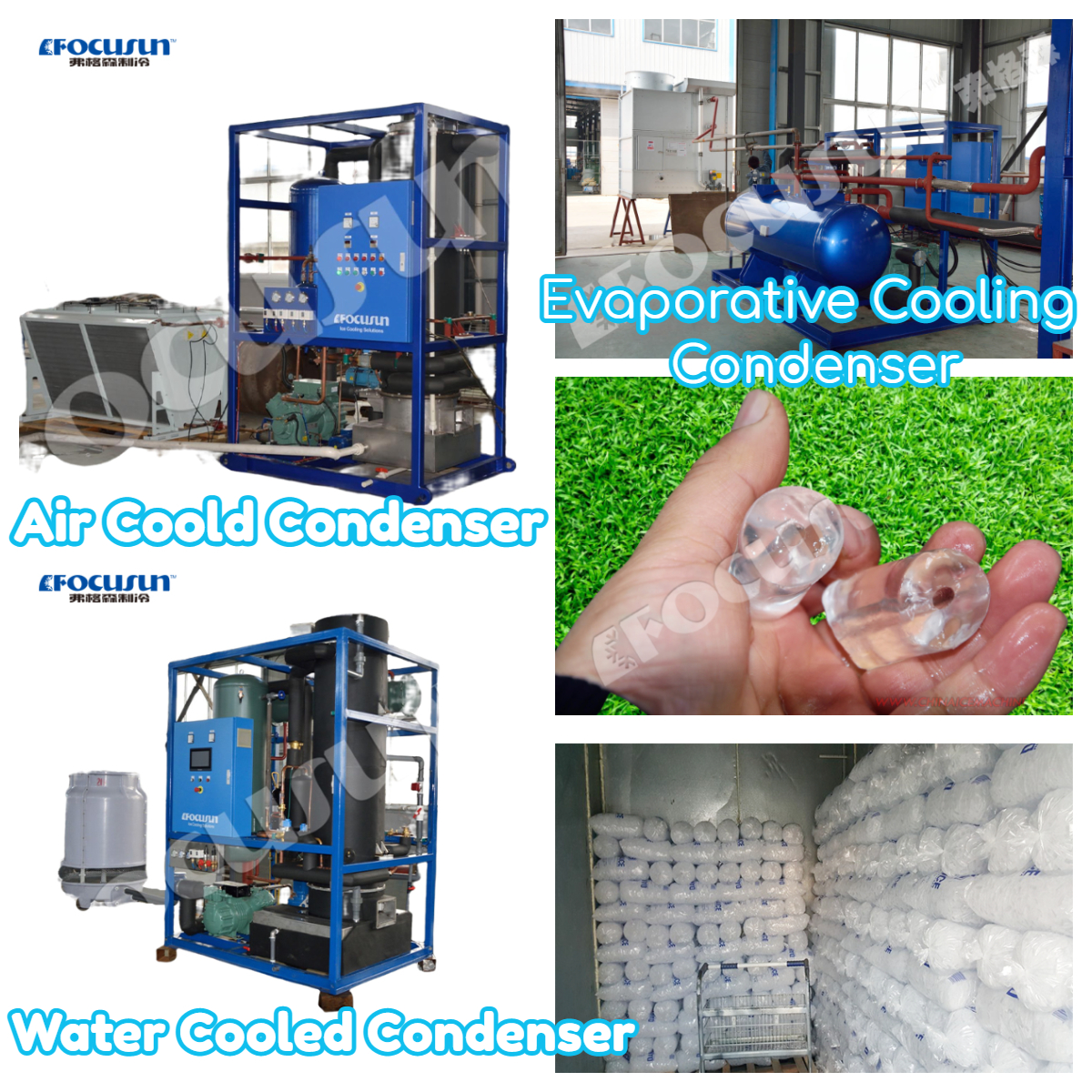 8ton/Day Tube Ice Machine for Philippines Customized Industrial Ice Tube Making Machine
