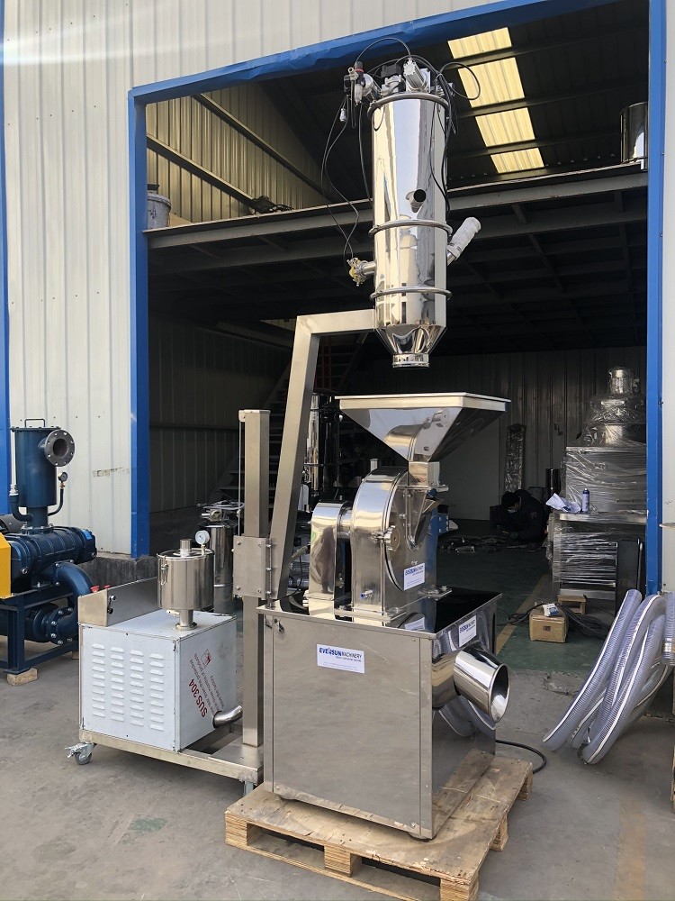 Coriander Cinnamon Spice Pulverizer Grinder Machine Easy Operation
