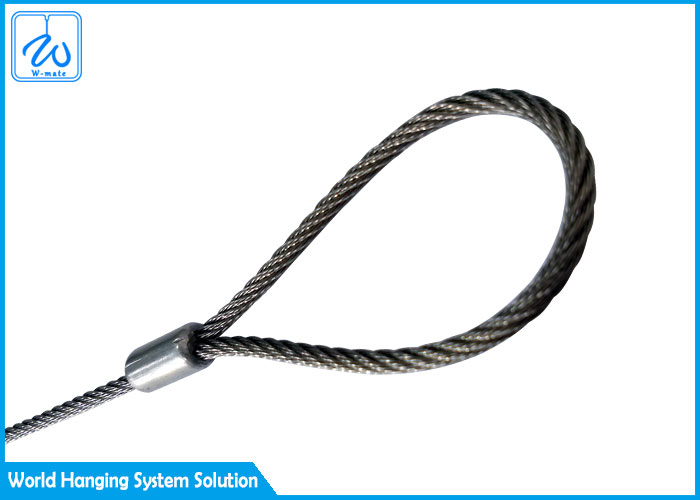Strength And Durability 3.0 Mm Rope Assembly Single Leg With Double Loop