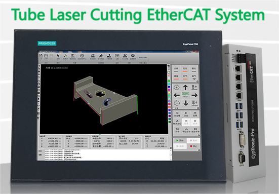 Versatile Metal Tube Laser Cutting Machine with Cutting Area 1000x6000mm No Tail Waste