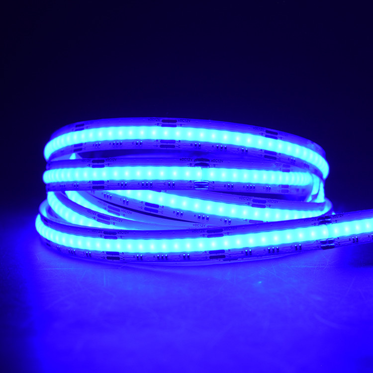 COB RGB LED Strip 12V 810LEDs/m High Density Soft Flexible COB RGB Tape LED Light for Indoor Decoration Lighting