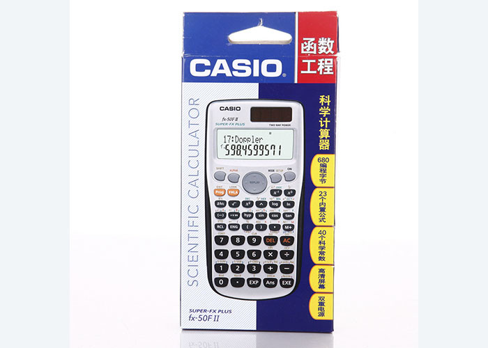 For Casio fx-50FII Engineering Survey Mapping Calculator Function programming computer FX-50F II PLUS