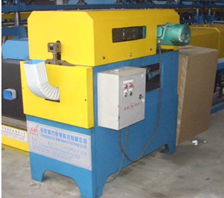 7.5 Kw Downspout Roll Forming Machine High Speed 0.45 - 0.55mm Galvanized Steel