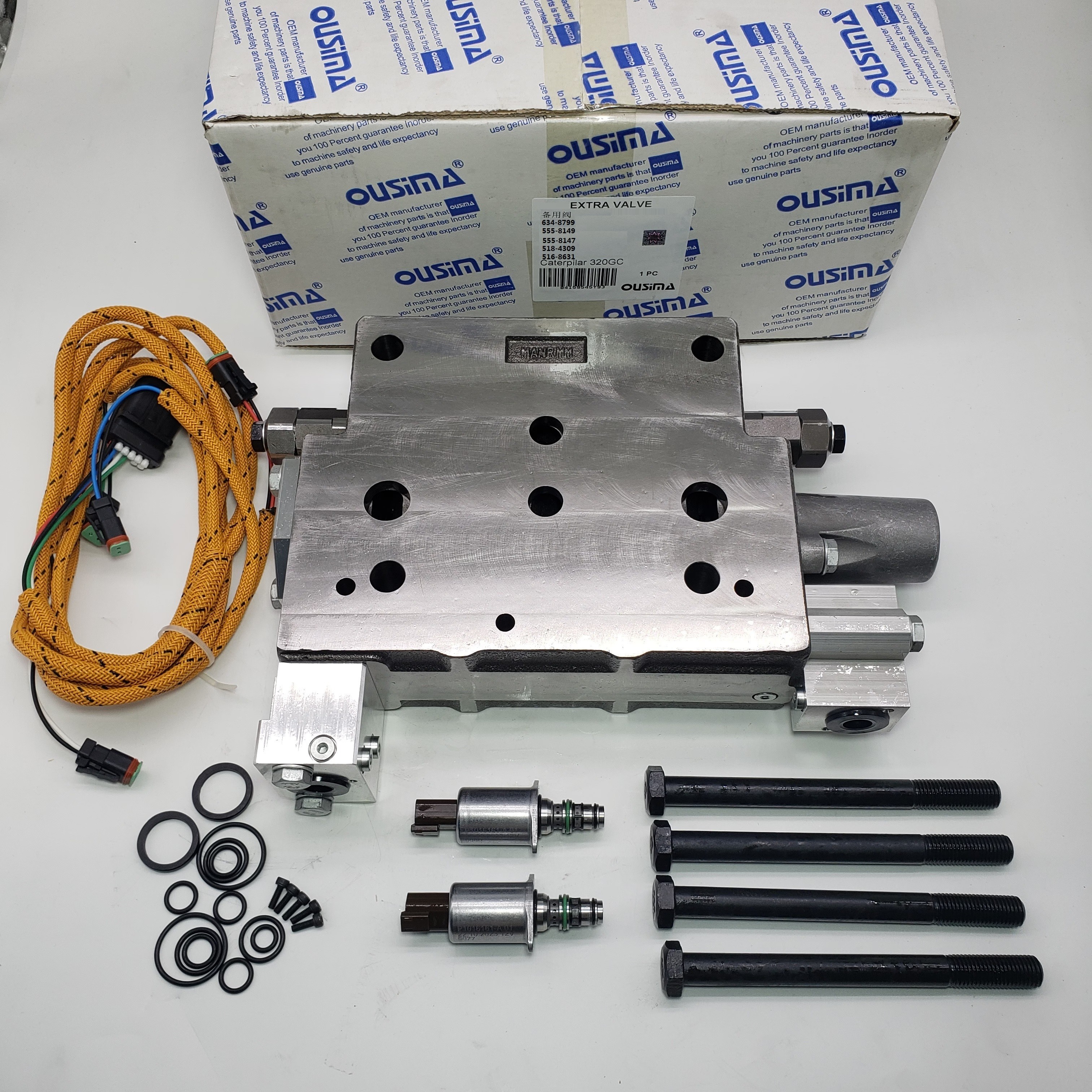 634-8799 555-8149 555-8147 518-4309 516-8631 Extra Valva For CAT 320GC